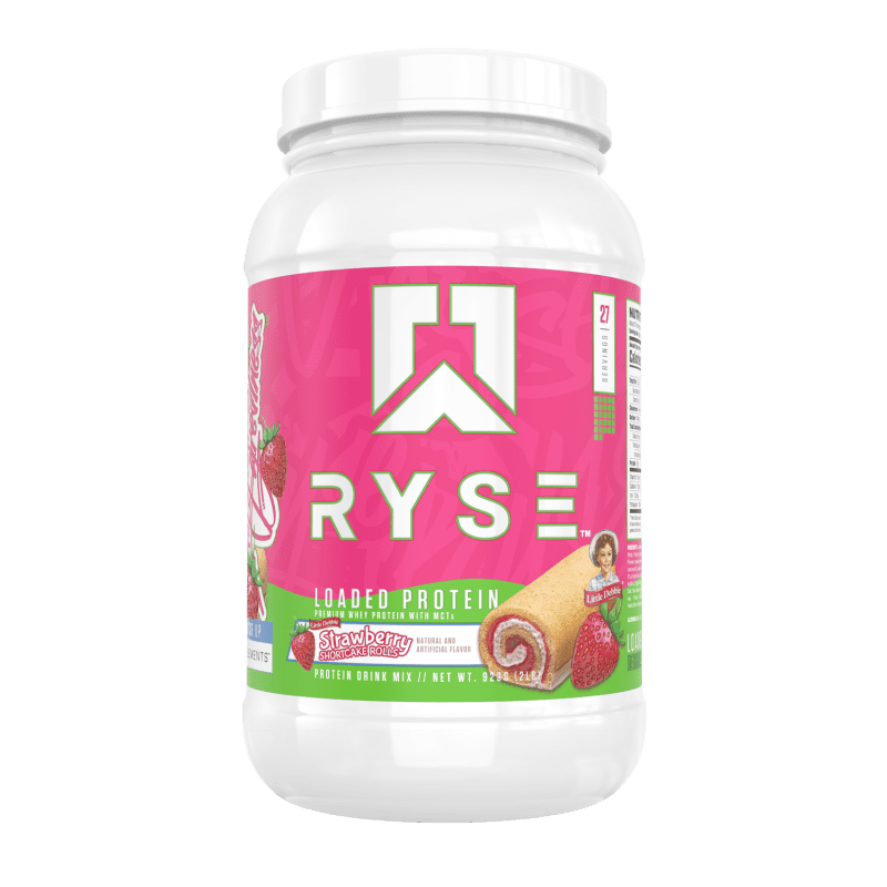 556537 RYSE Loaded Protein Strawberry Shortcake Front