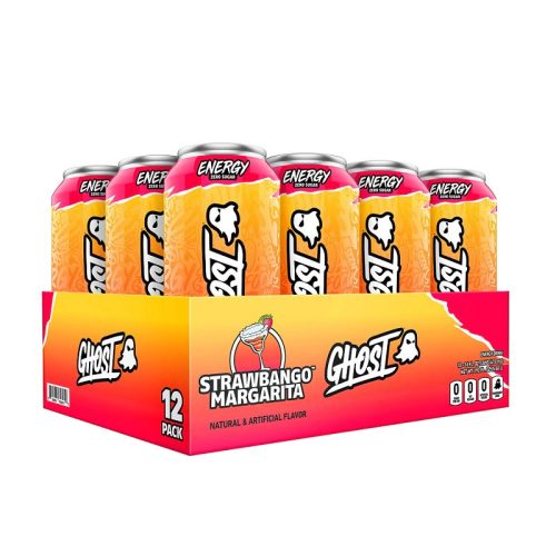 Ghost Strawbango Margarita Energy Drink 16oz 12pk