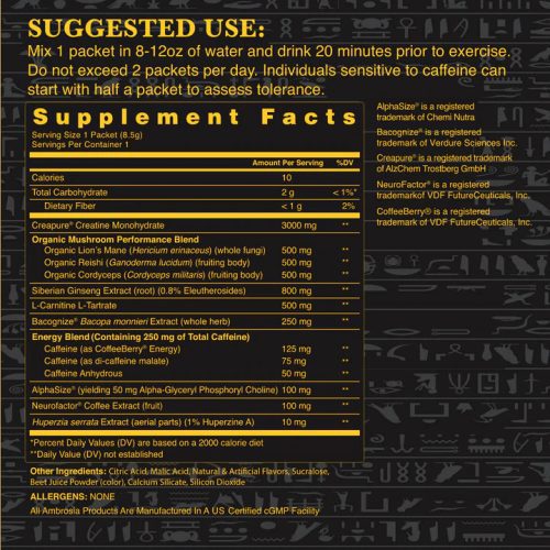 KineticSupplementFacts 720x 51e11df2 fd29 45c6 92f5 94f53a15677f