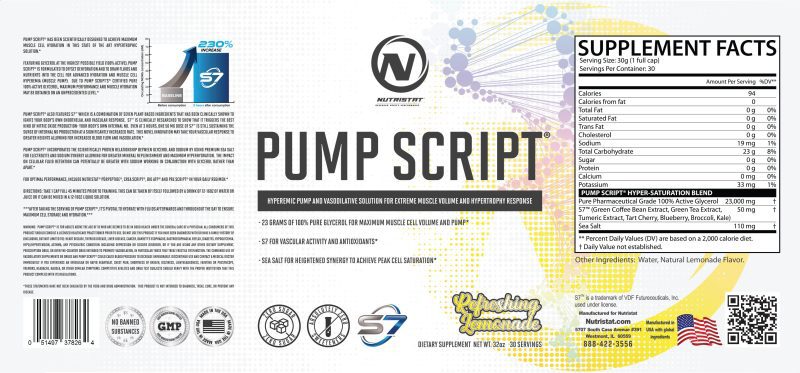 PRINT Pump Script Rereshing Lemonade