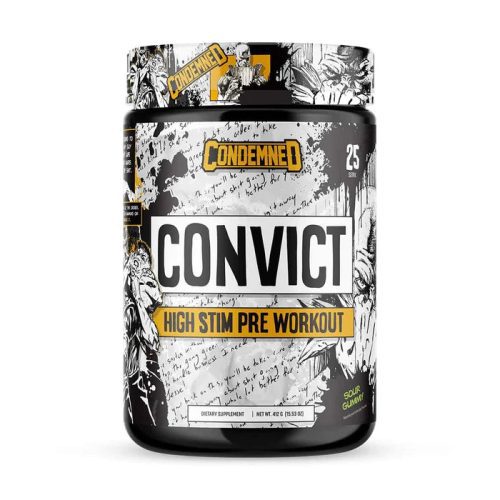 convict 20 high stim pre workout by condemned labz 587956 700x f6fd0261 fdec 4c33 bea9 1a4a9ec6000b