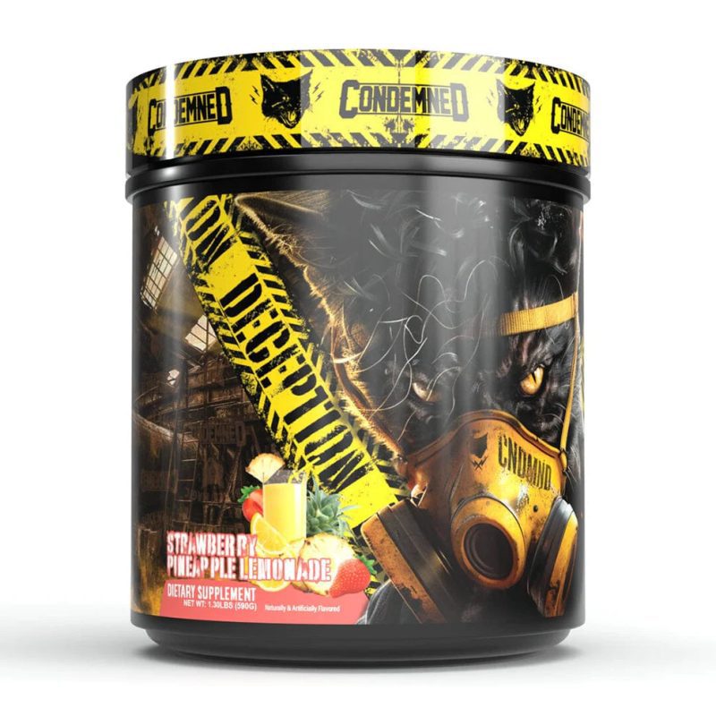 deception pre workout condemned labz 160005