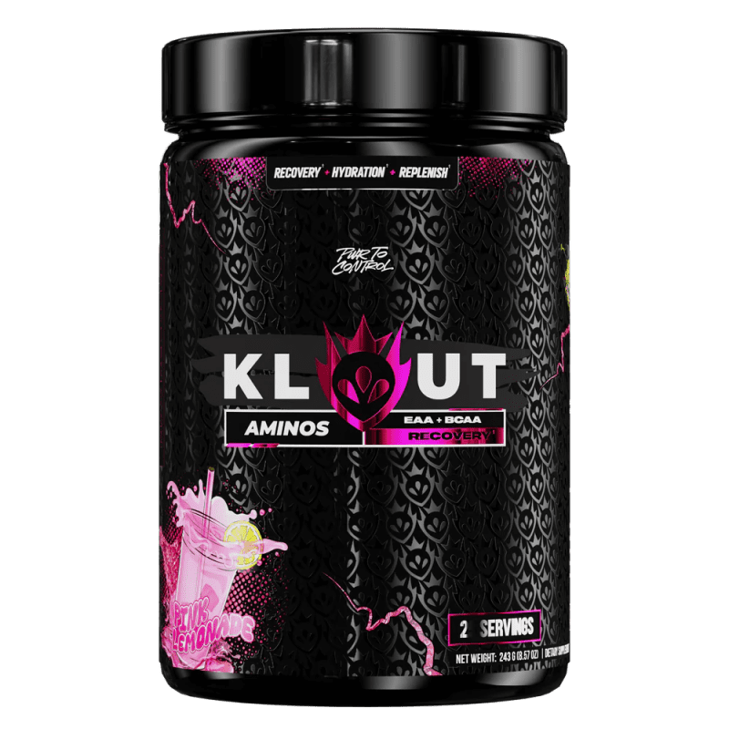 klout aminos pinklemonade front